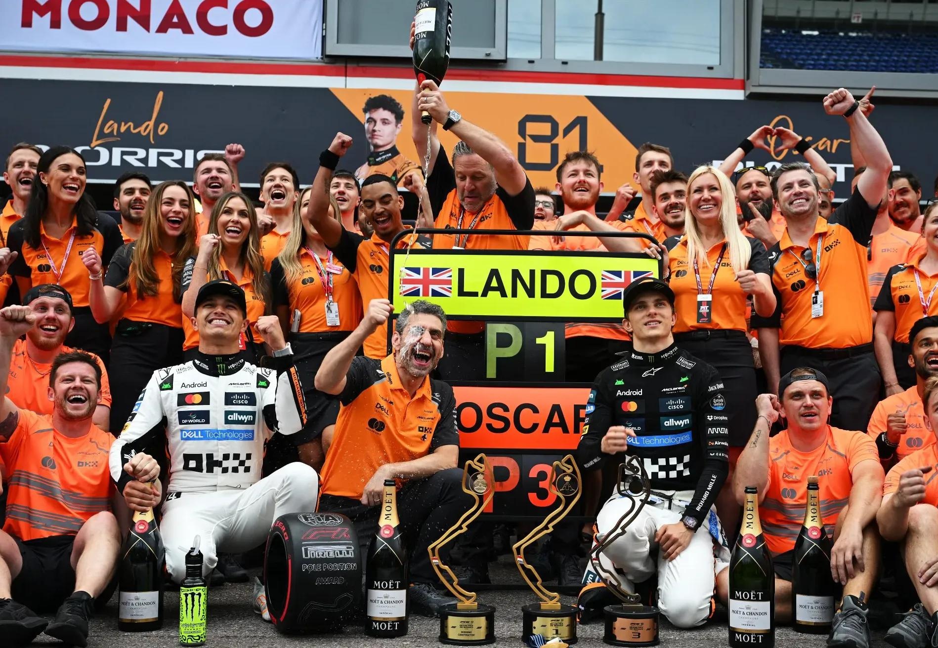 红牛二队横扫雷诺车队，皮亚斯特里高光表现